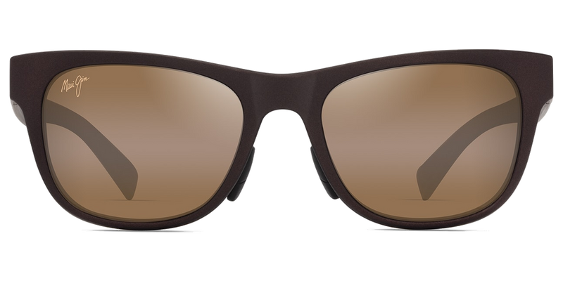 Maui Jim Kapeau in Metal Matte Brown / HCL® Bronze (H684-01) - Temple Detail