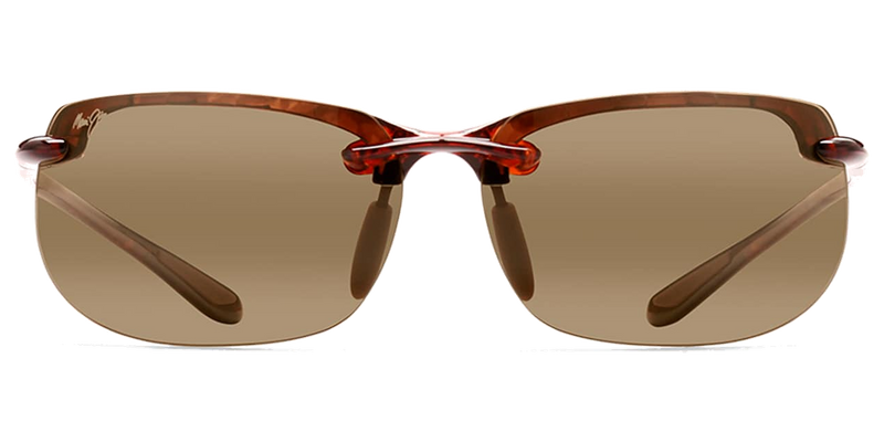 Maui Jim Banyans in Tortoise / HCL® Bronze (H412-10) - Temple Detail