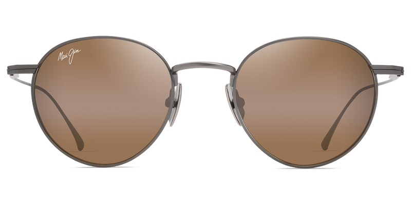 Maui Jim Ka‘apeha in Matte Dark Ruthenium / HCL® Bronze (H691-17A) - Temple Detail