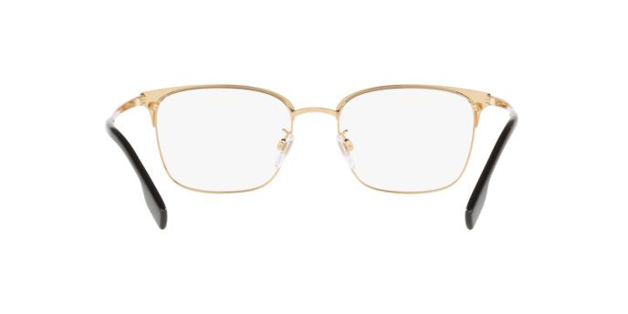 Burberry BE1338D in Matte Black/Gold / Demo Lens (1017) - Alternate View