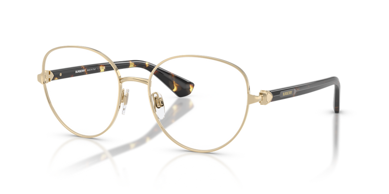Burberry BE1394 in Light Gold / Demo Lens (1109) - Alternate View