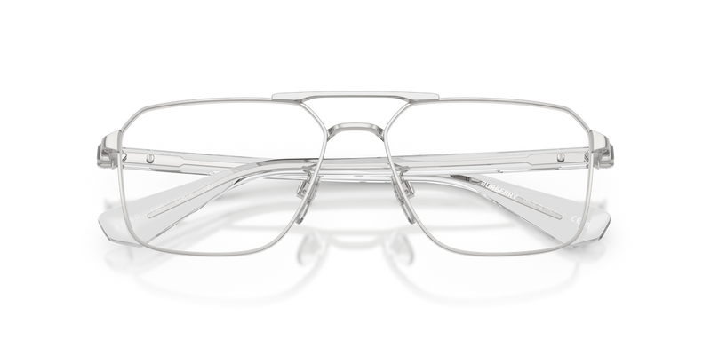 Burberry BE1395D in Silver / Demo Lens (1005) - Side View