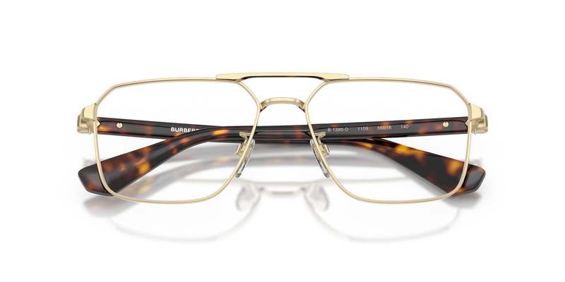Burberry BE1395D in Light Gold / Demo Lens (1109) - Alternate View