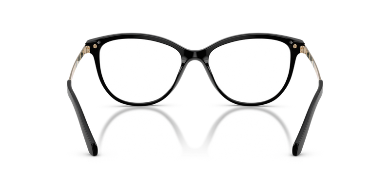 Burberry BE2280 in Black / Demo Lens (3001) - Temple Detail