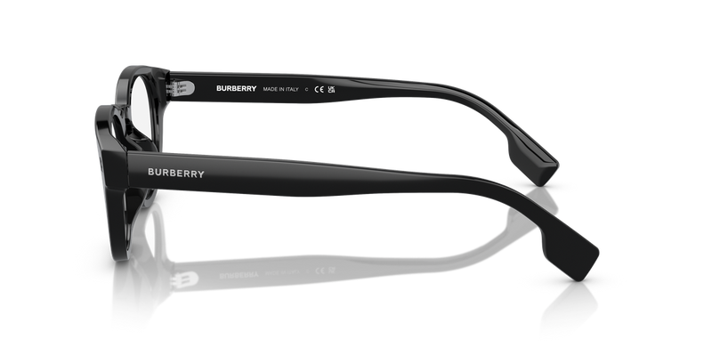 Burberry AUBREY in Black / Demo Lens (3001) - Back View