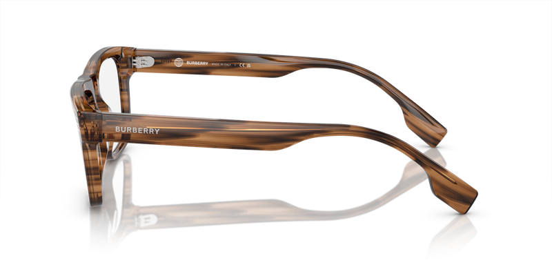 Burberry BE2387F in Brown / Demo Lens (4096) - Back View