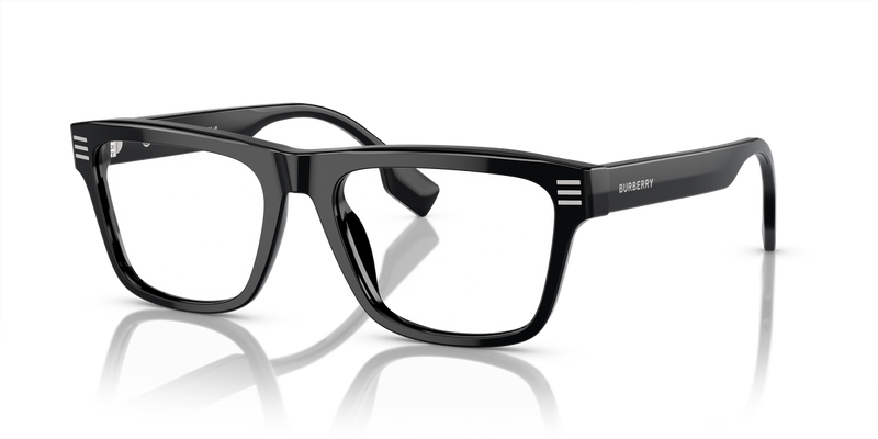 Burberry BE2387 in Black / Demo Lens (3001) - Front View