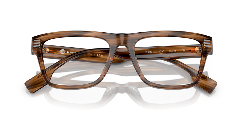 Burberry BE2387 in Brown / Demo Lens (4096) - Alternate View
