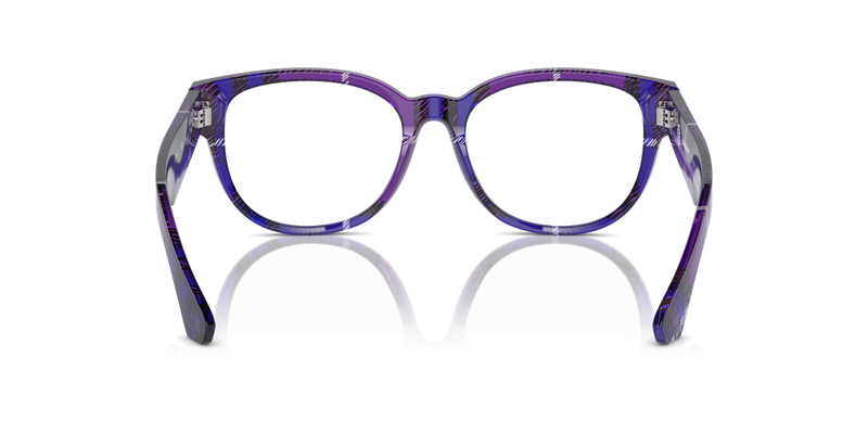 Burberry BE2410F in Check Violet / Demo Lens (4113) - Temple Detail