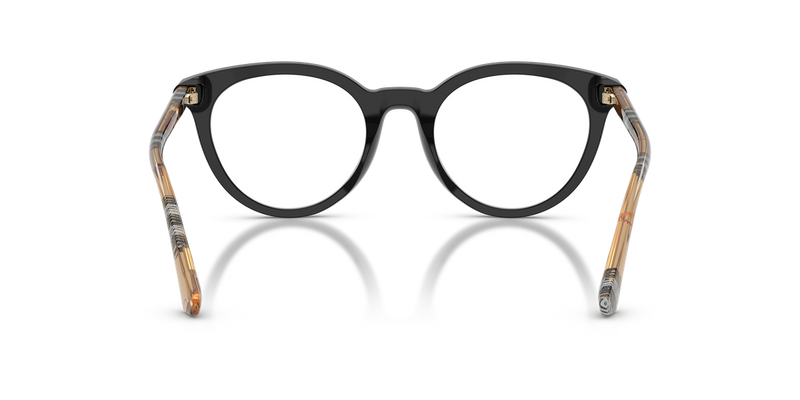 Burberry BE2429F in Black / Demo Lens (4161) - Temple Detail