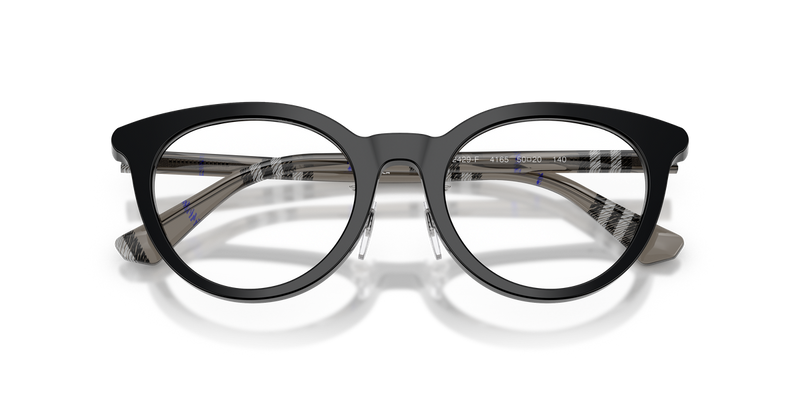 Burberry BE2429F in Black / Demo Lens (4165) - Alternate View
