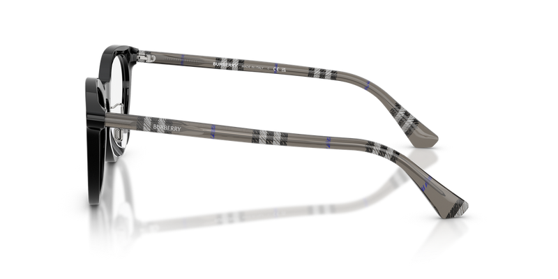 Burberry BE2429F in Black / Demo Lens (4165) - Alternate View