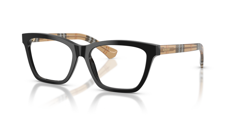 Burberry BE2440F in Black - Front View