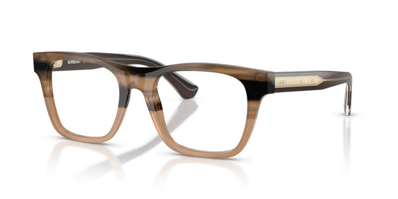 Burberry BE2445 in Striped Beige / Demo Lens (4207) - Alternate View
