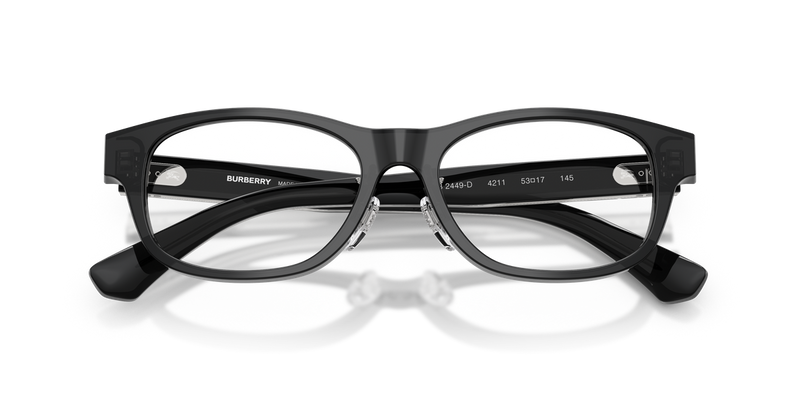 Burberry BE2449D in Grey / Demo Lens (4211) - Alternate View