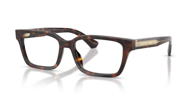 Burberry BE2453F in Dark Havana / Demo Lens (4205) - Front View