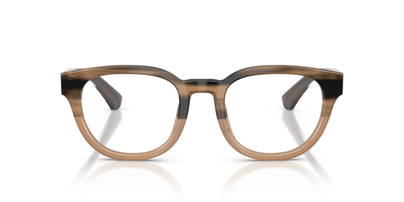 Burberry BE2454F in Striped Beige / Demo Lens (4207) - Alternate View