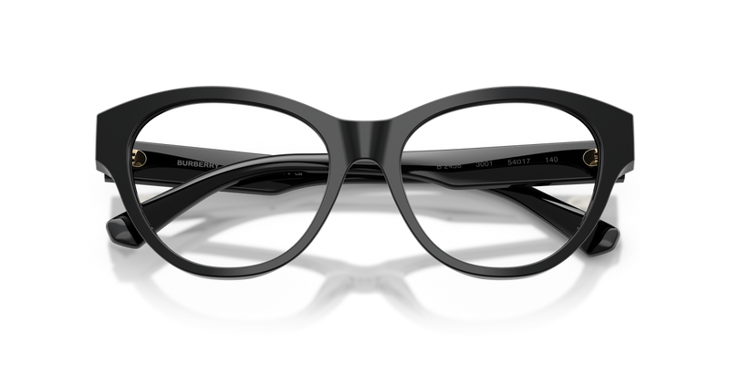 Burberry BE2458 in Black / Demo Lens (3001) - Side View