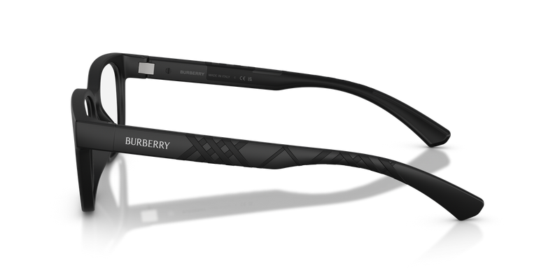 Burberry BE2460D in Matte Black / Demo Lens (3464) - Back View