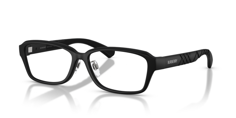 Burberry BE2461D in Matte Black / Demo Lens (3464) - Front View