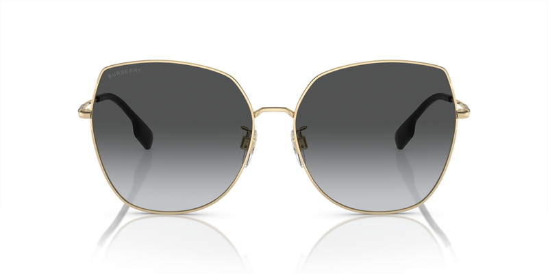 Burberry BE3136D in Light Gold / Polarized Grey Gradient (1109T3) - Alternate View