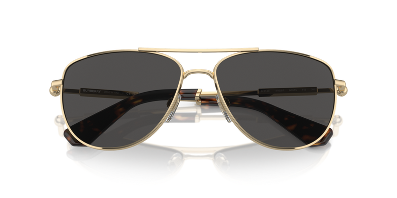 Burberry BE3149 in Light Gold / Dark Grey (110987) - Alternate View