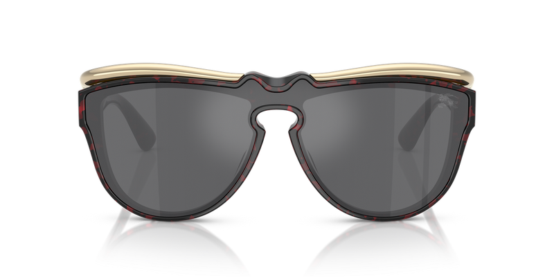 Burberry BE3162U in Red Havana / Grey Mirror Silver (11096G) - Alternate View