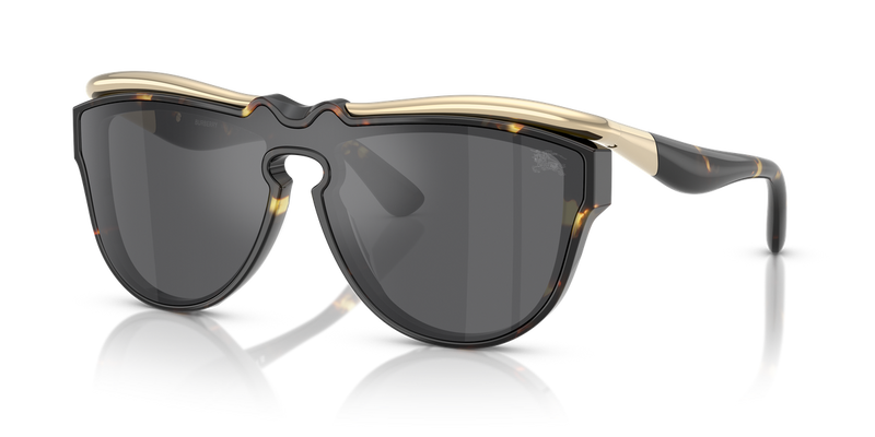Burberry BE3162U in Yellow Havana / Grey Mirror Silver (13546G) - Alternate View
