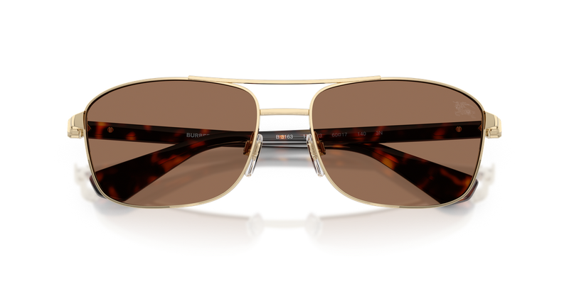 Burberry BE3163 in Light Gold / Dark Brown (110973) - Alternate View