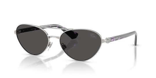 Burberry BE3165 - Silver / Dark Grey (100587)