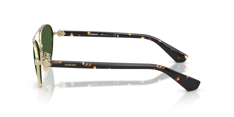 Burberry BE3165 in Light Gold / Dark Green (110971) - Alternate View