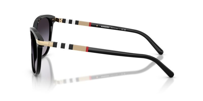 Burberry BE4216 in Black / Grey Gradient (30018G) - Back View