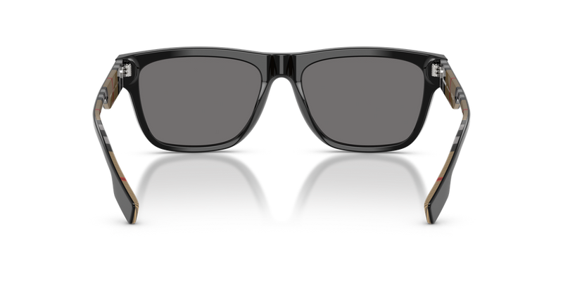 Burberry BE4293 in Black / Polarized Grey (377381) - Temple Detail
