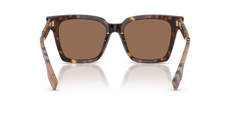 Burberry MAPLE in Dark Havana / Dark Brown (390373) - Temple Detail