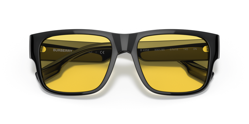 Burberry KNIGHT in Black / Yellow (300185) - Alternate View