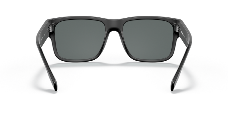 Burberry KNIGHT in Matte Black / Polarized Dark Grey (346481) - Temple Detail