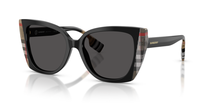 Burberry MERYL in Black/Vintage Check / Dark Grey (405587) - Front View