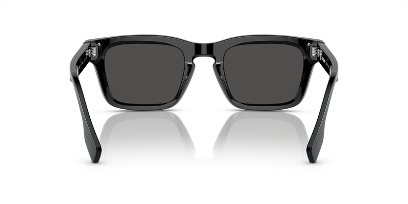 Burberry BE4403 in Black / Dark Grey (300187) - Temple Detail