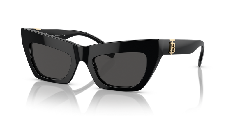 Burberry BE4405 in Black / Dark Grey (300187) - Front View