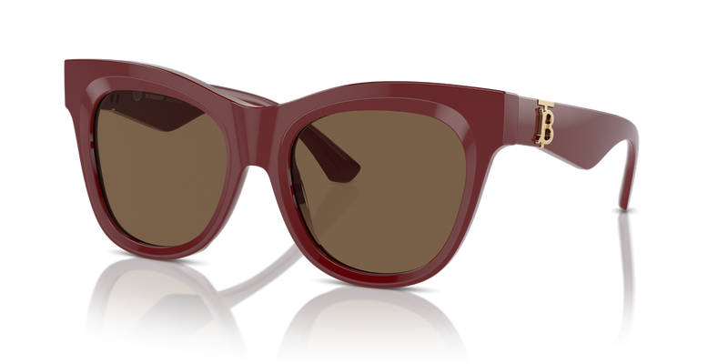 Burberry BE4418 in Bordeaux / Dark Brown (411973) - Alternate View