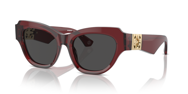 Burberry BE4423 in Bordeaux / Dark Grey (412887) - Alternate View