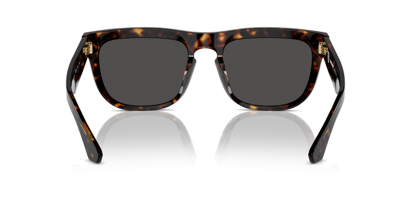 Burberry BE4431U in Dark Havana / Dark Grey (300287) - Temple Detail