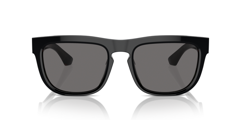 Burberry BE4431U in Top Black On Vintage Check / Dark Grey Polarized (412181) - Alternate View
