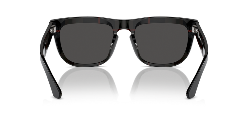 Burberry BE4431U in Top Black On Vintage Check / Dark Grey (412187) - Alternate View