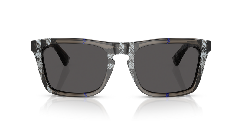 Burberry BE4434 in Check Lichen / Dark Grey (414787) - Alternate View