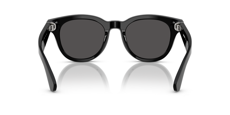 Burberry BE4439 in Black / Dark Grey (300187) - Temple Detail