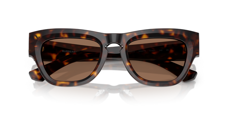 Burberry BE4440U in Dark Havana / Dark Brown (300273) - Side View