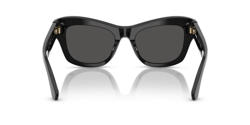 Burberry BE4442U in Black / Dark Grey (300187) - Temple Detail