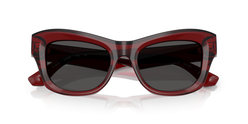 Burberry BE4442U in Bordeaux / Dark Grey (412887) - Alternate View