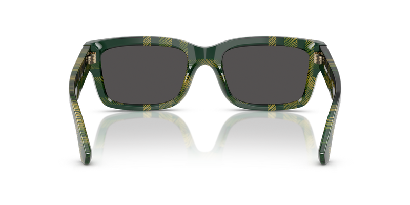Burberry BE4443 in Check Green / Dark Grey (412587) - Alternate View